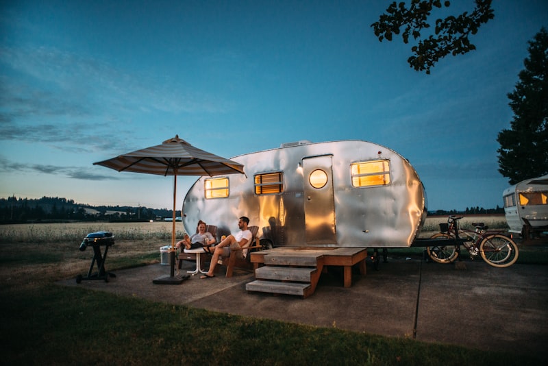 Budget camping setup in nature - solo camping for two budget guide